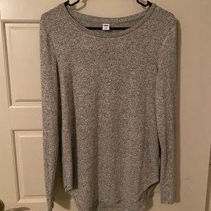 ❤️ 3 for $15 - Light gray knit long sleeve shirt
